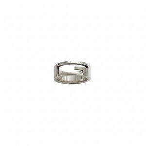 Gucci G Logo Sterling Silver Ring 8.5
